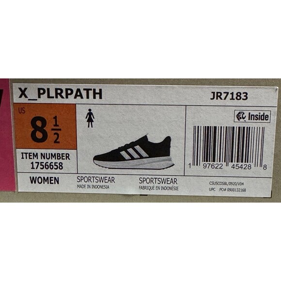 Adidas XPLR Path Womens Sneaker Size 8.5 Cloudfoam Lightweight 1756658 New - Picture 8 of 9